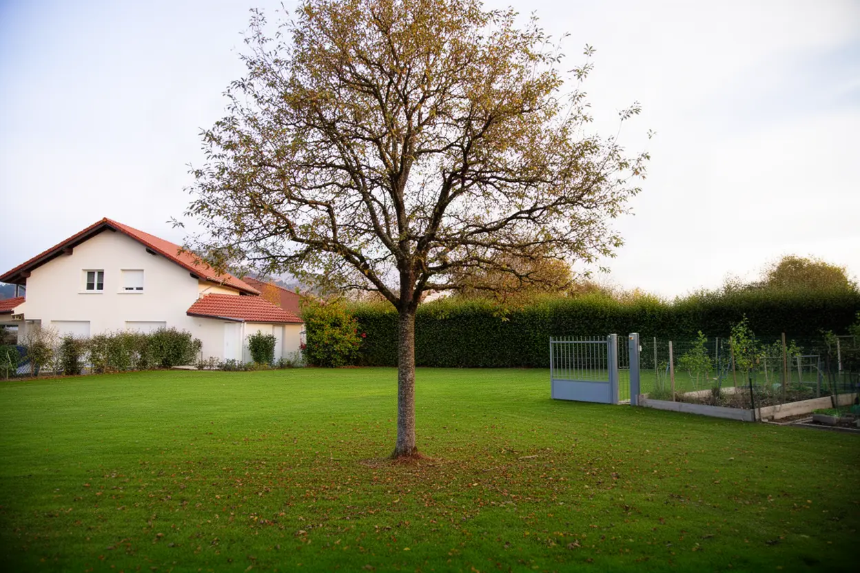 Arbre dépérissant avant abattage direct à Poisy