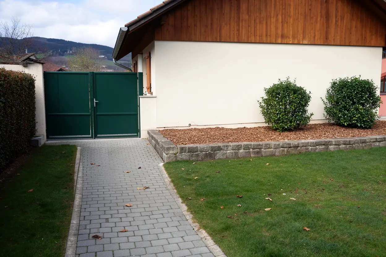 Accès propre après broyage à Argonay